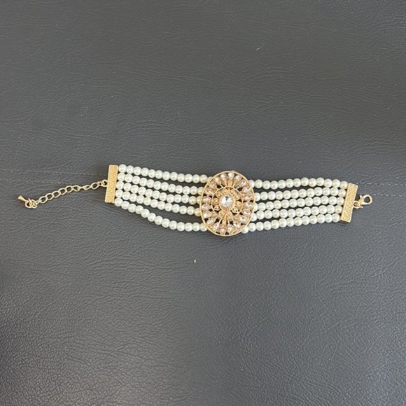 Jewelry Set Faux Pearl Bridal Set - Picture 6 of 10